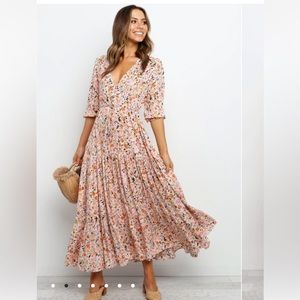 Floral maxi dress